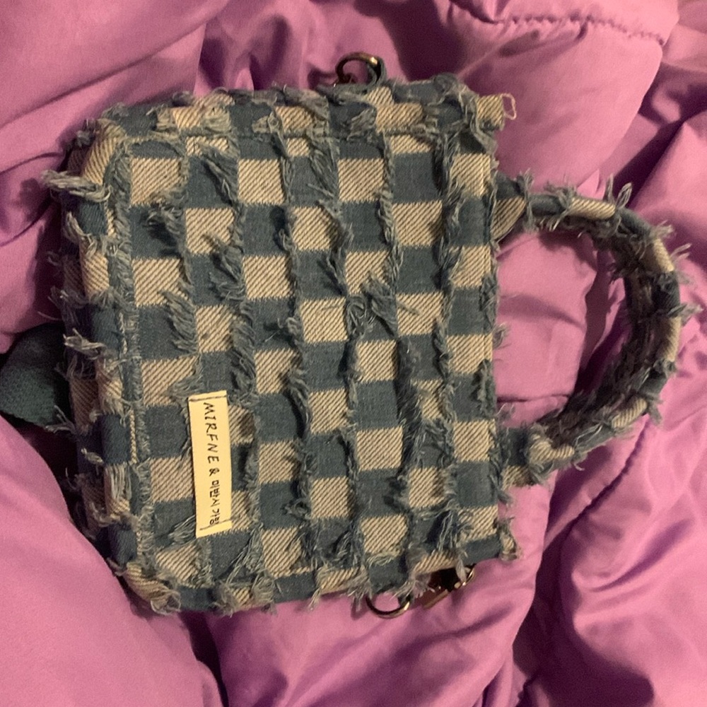 MIRFNE denim purse